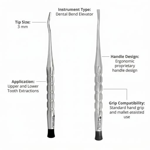 Veecare ProX Bend Elevator - 3mm