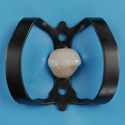 Hu-Friedy 212sa Satin Steel Rubber Dam Clamp (RDCM212SA) - 2