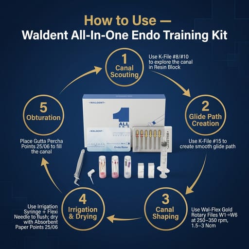 Waldent All-In-One Endo Training Kit