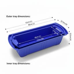 Life Steridex Disinfection Soaking Tray (Cidex Tray) - 5 Liters  - 7