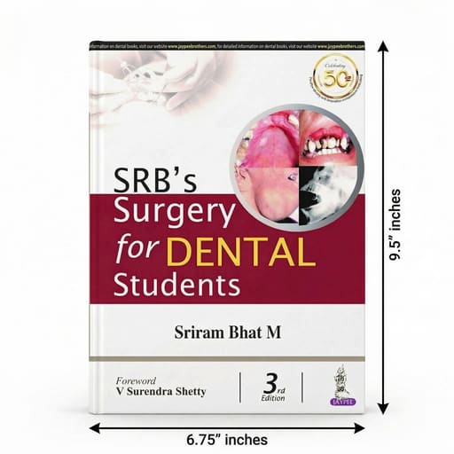 Jaypee Medical SRB’s Surgery for Dental Students (ISBN - 587562)