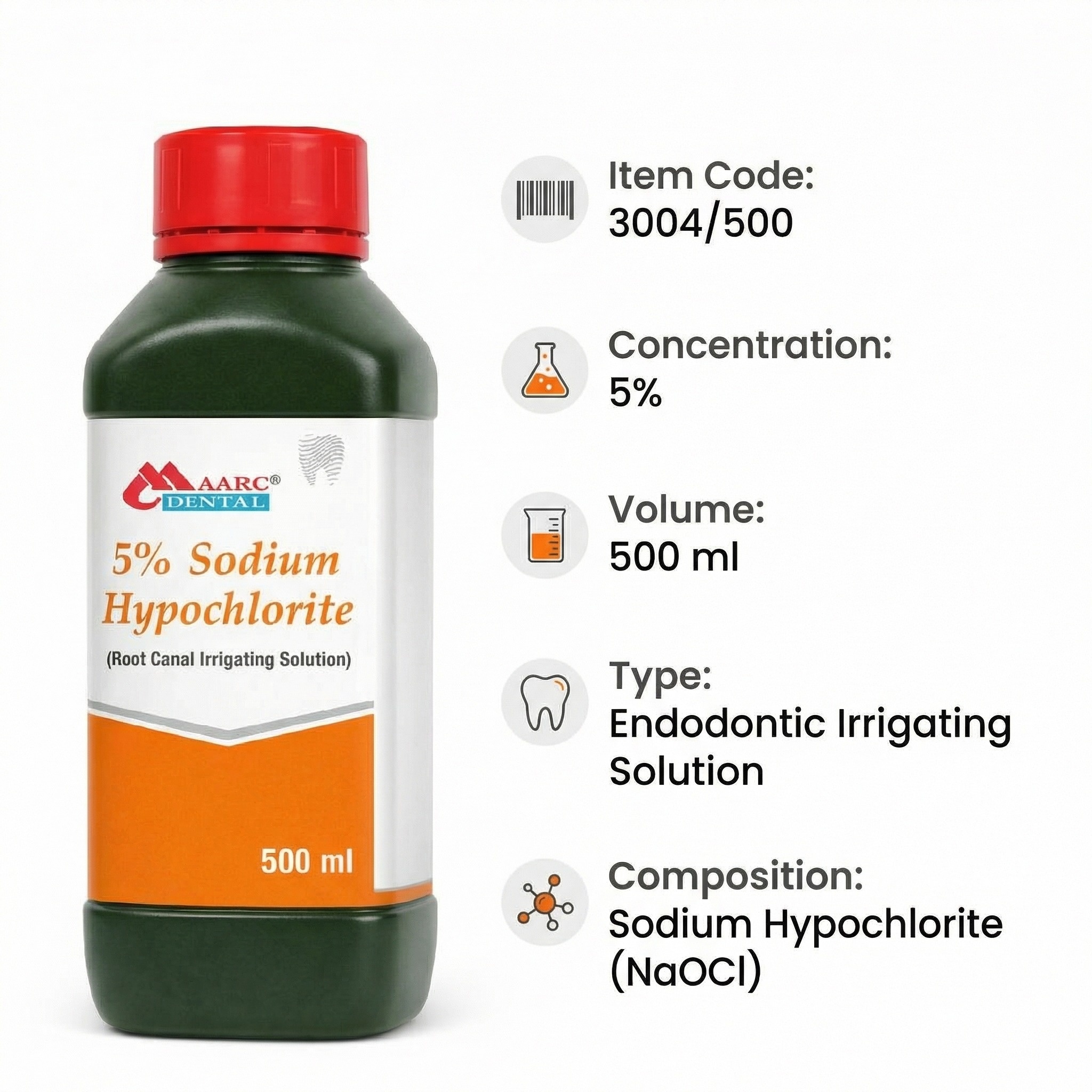 Maarc Sodium Hypochlorite 5% (3004/500)