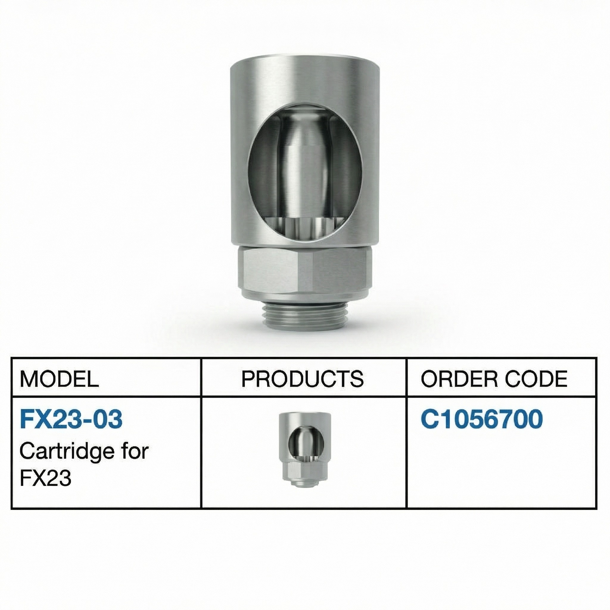 NSK FX23-03 Replacement Cartridge for FX23 Contra-Angle (C1056700)