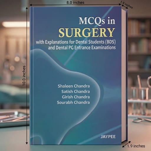 Jaypee Medical MCQs In Surgery With Explanations For Dental Students (ISBN - 254202)