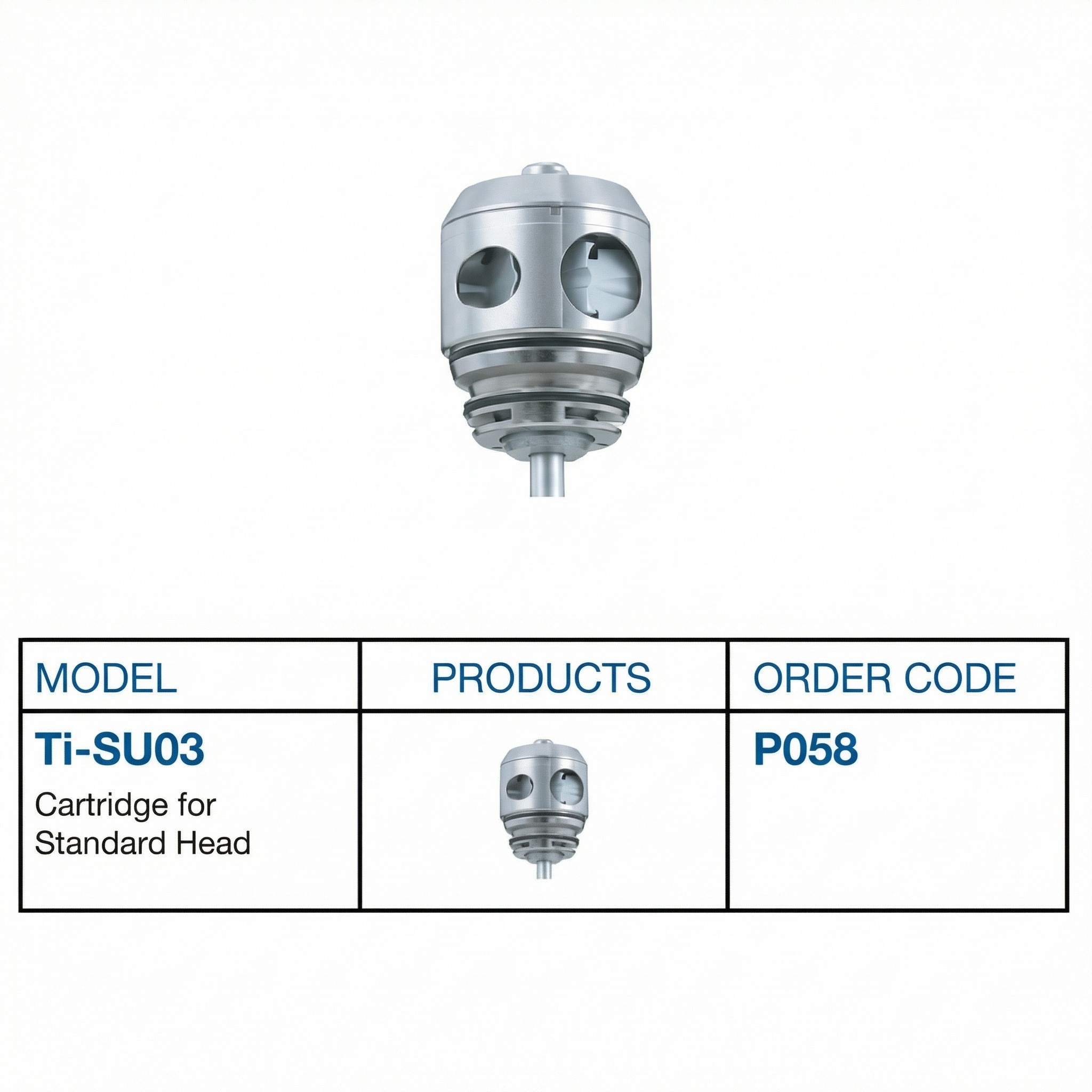NSK TI-SU03 Cartridge for Borden Standard Airotor (P058)