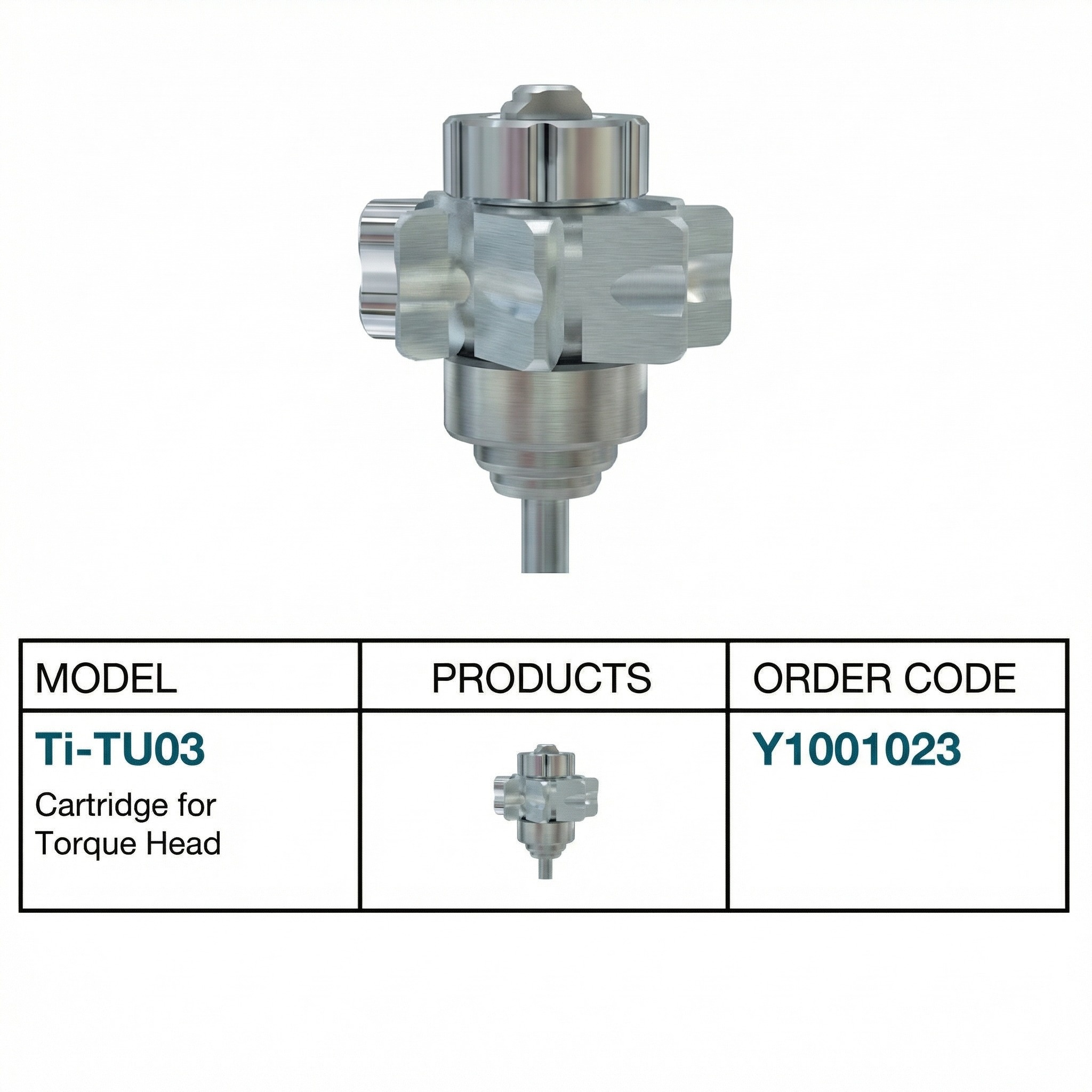 NSK TIX-TU03 Cartridge for Ti-Max X700L Airotor (Y1001023)