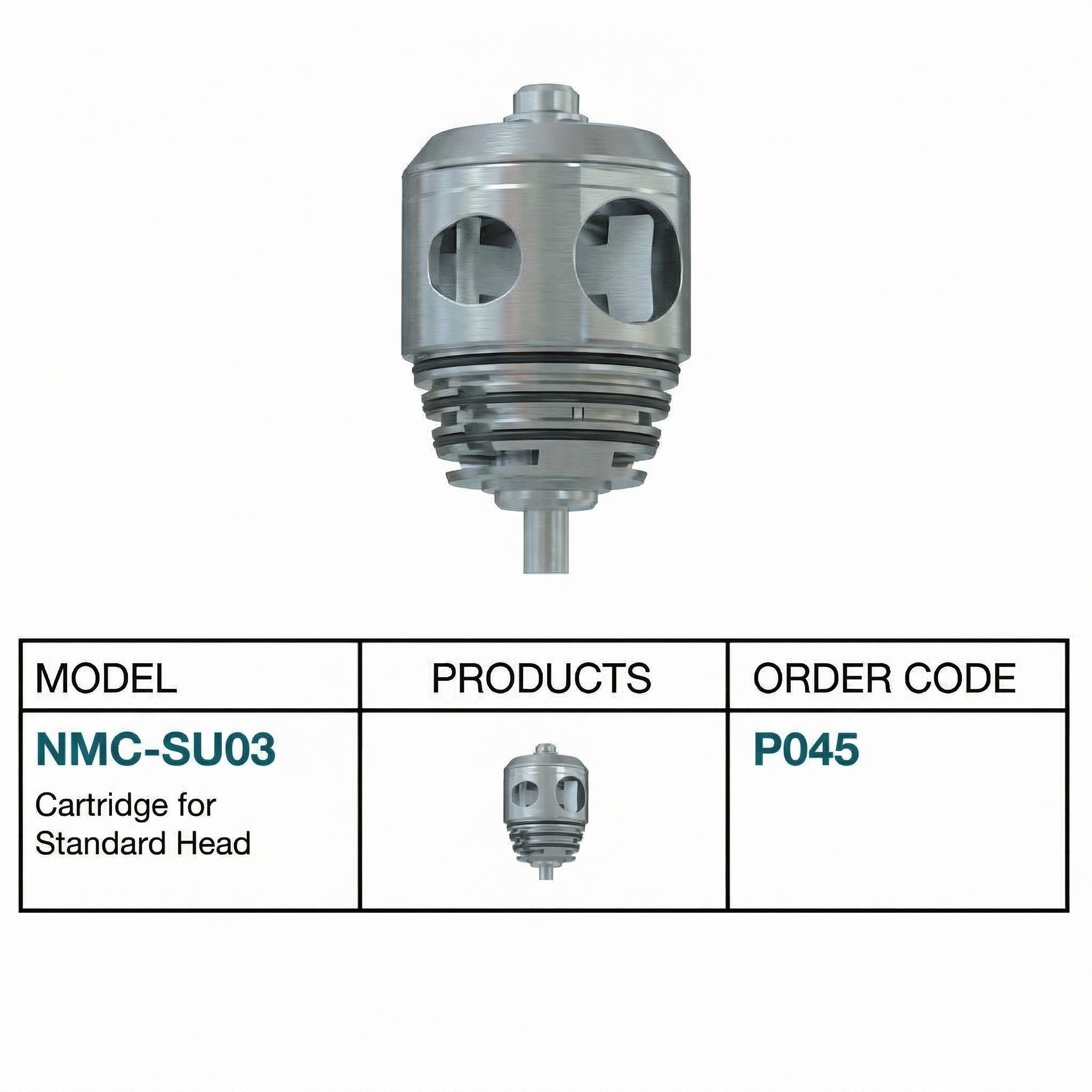 NSK NMC-SU03 Cartridge for Mach Lite XT Fiber Optic Standard Airotor (P045)