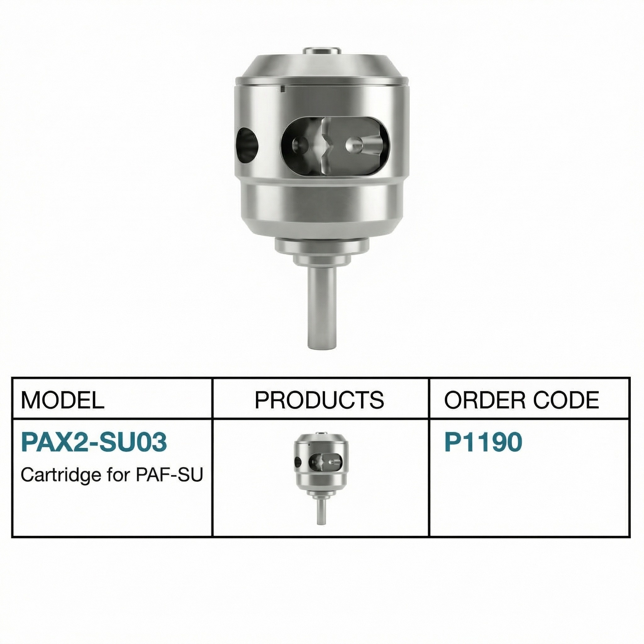 NSK PAX2-SU03 Cartridge for Pana Air FX Standard Airotor (P1190)
