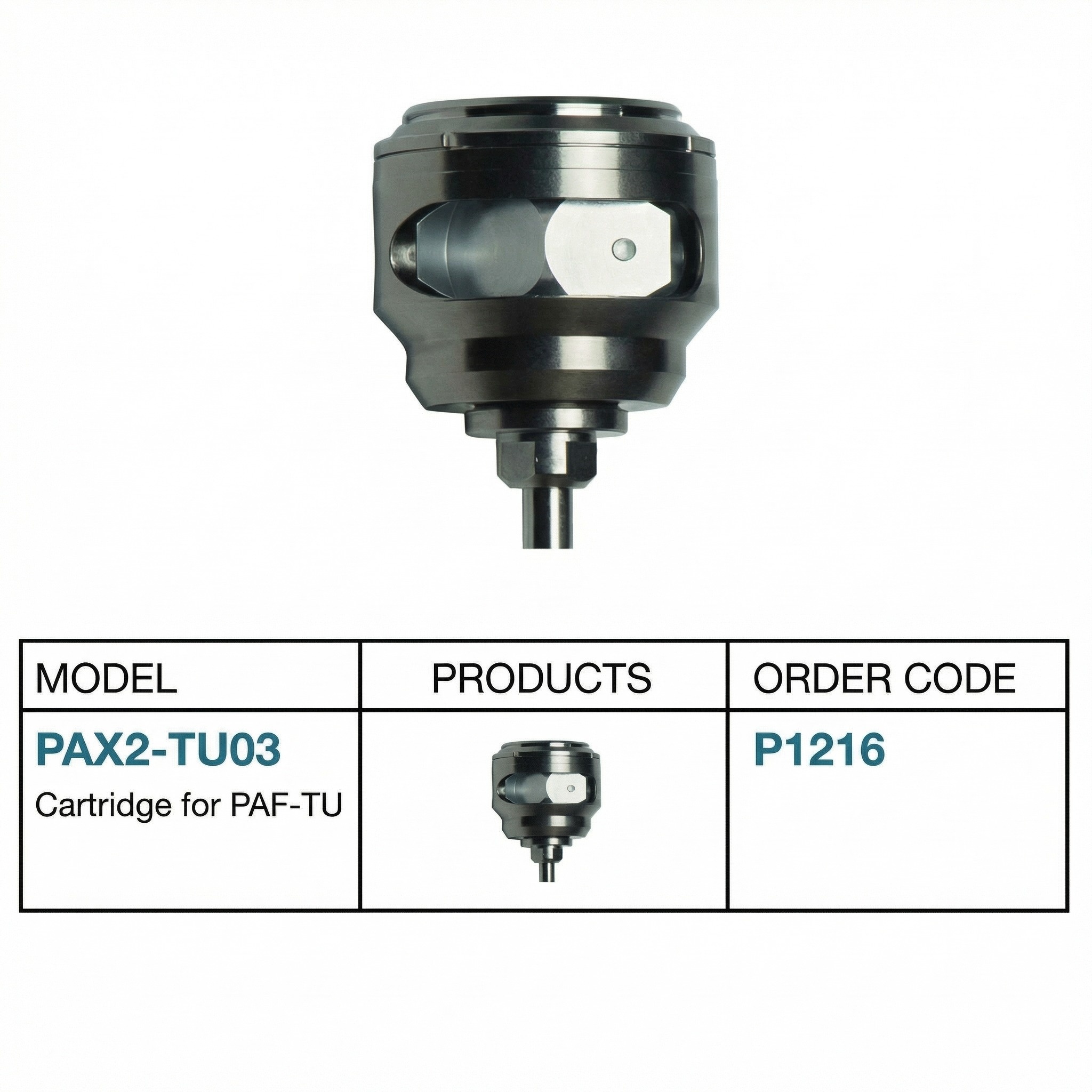 NSK PAX2-TU03 Cartridge for Pana Air FX Super Torque Airotor (P1216)