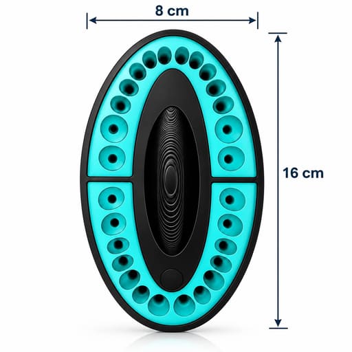 DentalPlant Oval Shaped Silicone Gingival Cuff Former
