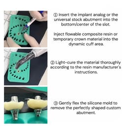 DentalPlant Silicone Gingival Cuff Former - 8