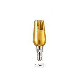 Dentaltech 15° Angular Abutment ?5.5mm X G/H1.5mm - Dentium Superline / Dio/ Megagen / Dentis/ CoWellMedi Implant Compatible