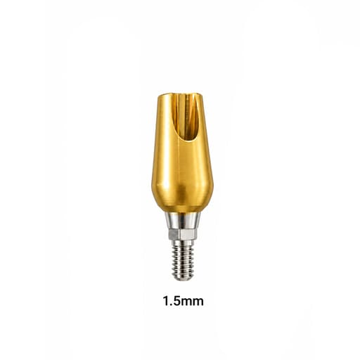 Dentaltech 15° Angular Abutment ?5.5mm X G/H1.5mm - Dentium Superline / Dio/ Megagen / Dentis/ CoWellMedi Implant Compatible