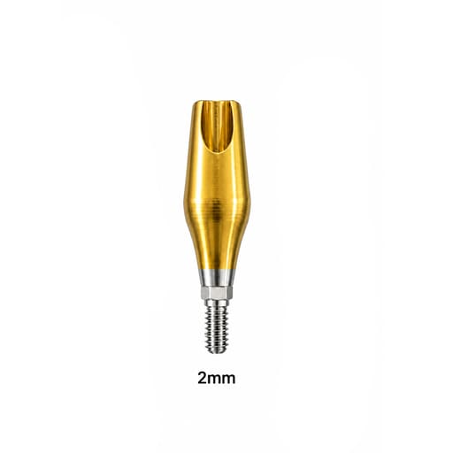 Dentaltech 15° Angular Abutment ?5.5mm X G/H2.0mm - Dentium Superline / Dio/ Megagen / Dentis/ CoWellMedi Implant Compatible