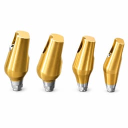 Dentaltech 15° Angular Abutments - Dentium Superline / Dio/ Megagen / Dentis/ CoWellMedi Implant Compatible