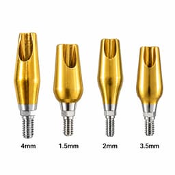 Dentaltech 15° Angular Abutments - Dentium Superline / Dio/ Megagen / Dentis/ CoWellMedi Implant Compatible - 2