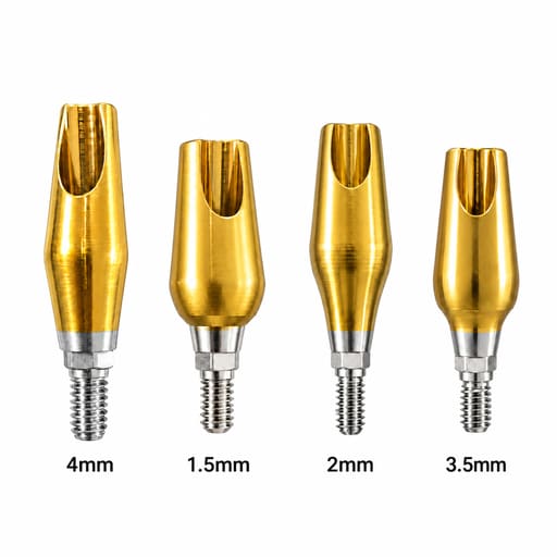 Dentaltech 15° Angular Abutments - Dentium Superline / Dio/ Megagen / Dentis/ CoWellMedi Implant Compatible