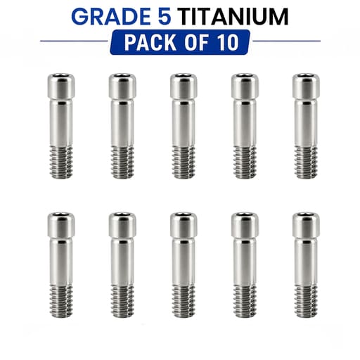 Dentaltech Abutment Screw - Dentium Superline | DIO | Cowellmedi | Neobiotech | Dentis Implant Compatible (Pack of 10)