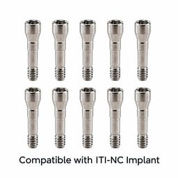 Dentaltech Abutment Screw - ITI-NC Implant Compatible (Pack of 10) - 4