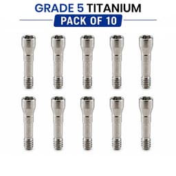 Dentaltech Abutment Screw - ITI-NC Implant Compatible (Pack of 10) - 1