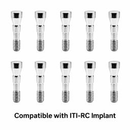 Dentaltech Abutment Screw - ITI-RC Implant Compatible (Pack of 10) - 3
