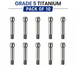 Dentaltech Abutment Screw - OSSTEM-M Implant Compatible (Pack of 10) - 1