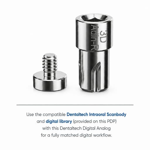 Dentaltech Adin | Noris | MIS | AB Dental Compatible Digital Analog