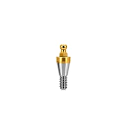 Dentaltech Ball Abutment G/H2.0mm - Dentium Superline / Dio/ Megagen / Dentis/ CoWellMedi Implant Compatible