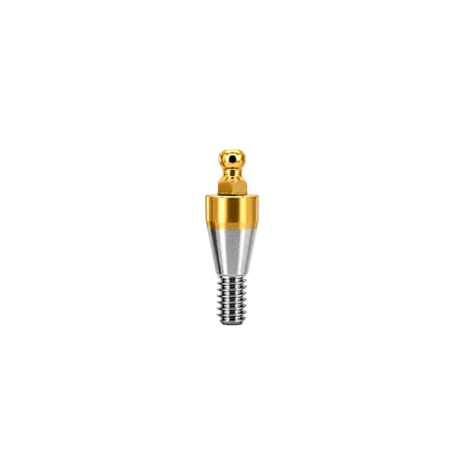 Dentaltech Ball Abutment G/H3.0mm - Dentium Superline / Dio/ Megagen / Dentis/ CoWellMedi Implant Compatible