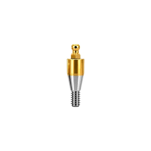 Dentaltech Ball Abutment G/H5.0mm - Dentium Superline / Dio/ Megagen / Dentis/ CoWellMedi Implant Compatible