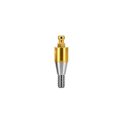 Dentaltech Ball Abutment G/H6.0mm - Dentium Superline / Dio/ Megagen / Dentis/ CoWellMedi Implant Compatible