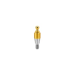 Dentaltech Ball Abutment Mini G/H3.0mm - Osstem Mini Implant Compatible