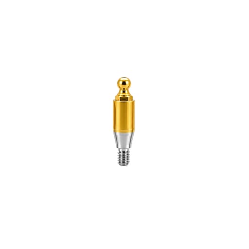 Dentaltech Ball Abutment Mini G/H5.0mm - Osstem Mini Implant Compatible