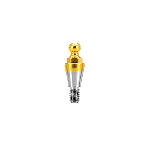Dentaltech Ball Abutment Regular G/H2.0mm - Osstem | Dentium | DIO | Cowellmedi | Neobiotech | Dentis Implant Compatible