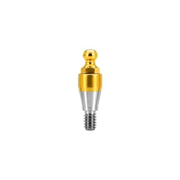 Dentaltech Ball Abutment Regular G/H4.0mm - Osstem | Dentium | DIO | Cowellmedi | Neobiotech | Dentis Implant Compatible