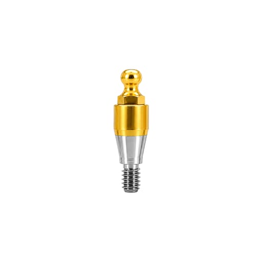 Dentaltech Ball Abutment Regular G/H5.0mm - Osstem | Dentium | DIO | Cowellmedi | Neobiotech | Dentis Implant Compatible