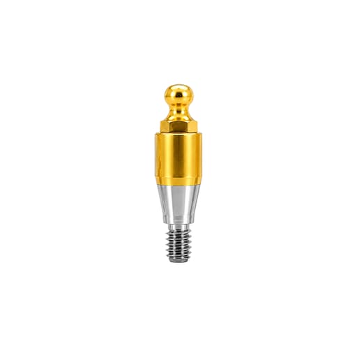 Dentaltech Ball Abutment Regular G/H6.0mm - Osstem | Dentium | DIO | Cowellmedi | Neobiotech | Dentis Implant Compatible
