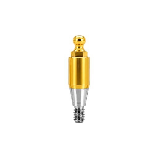 Dentaltech Ball Abutment Regular G/H8.0mm - Osstem | Dentium | DIO | Cowellmedi | Neobiotech | Dentis Implant Compatible