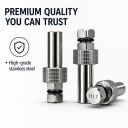 Dentaltech Ball Attachment Driver H3.2 - Dentium Superline / Dio/ Megagen / Dentis/ CoWellMedi Implant Compatible - 4