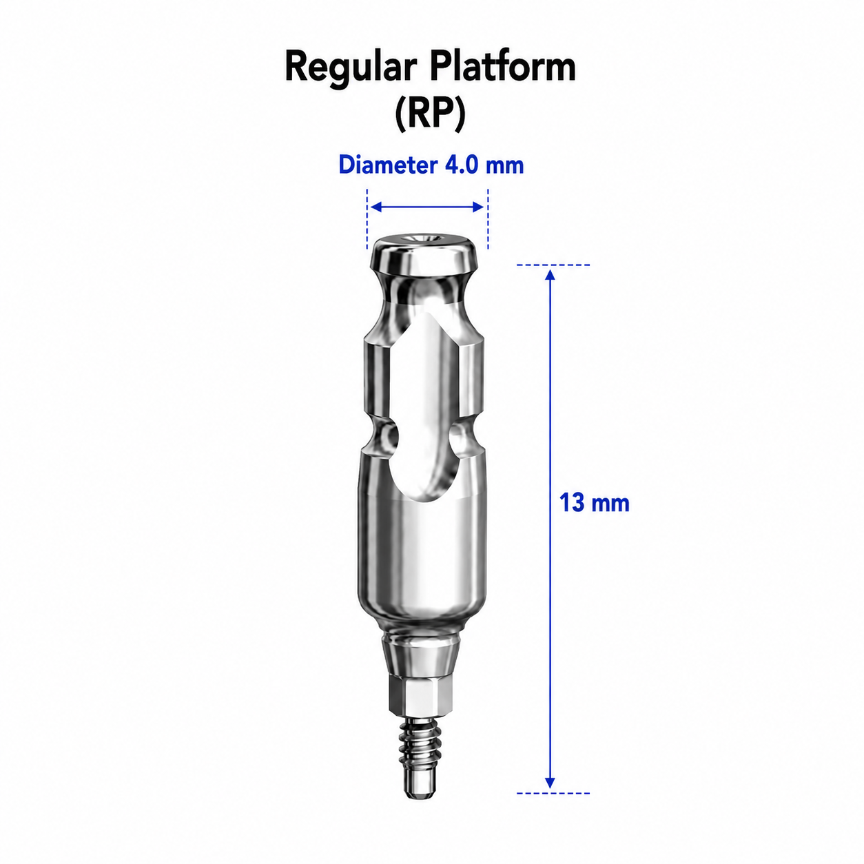 Dentaltech Nobel Implant Compatible Close Tray Impression Copings