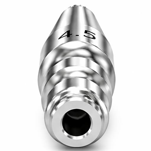 Dentaltech Close Tray Impression Coping ?4.5mm X 15mm - Dentium Superline / Dio/ Megagen / Dentis/ CoWellMedi Implant Compatible