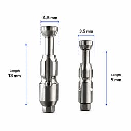 Dentaltech Close Tray Impression Coping - Adin | Noris | MIS | AB Dental Implant Compatible - 1