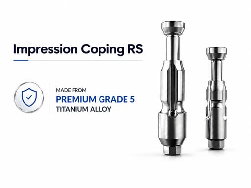 Dentaltech Close Tray Impression Coping - Adin | Noris | MIS | AB Dental Implant Compatible