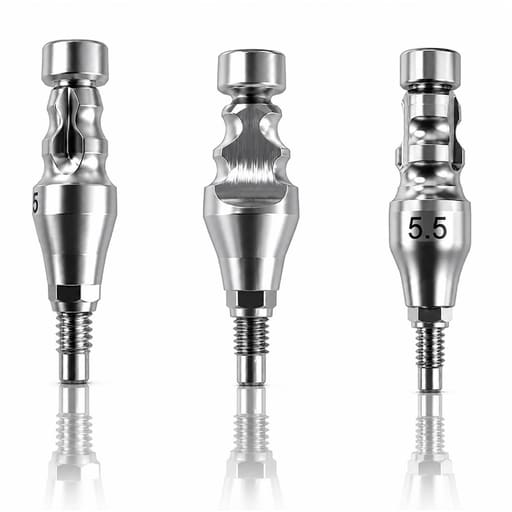 Dentaltech Close Tray Impression Coping - Dentium Superline / Dio/ Megagen / Dentis/ CoWellMedi Implant Compatible