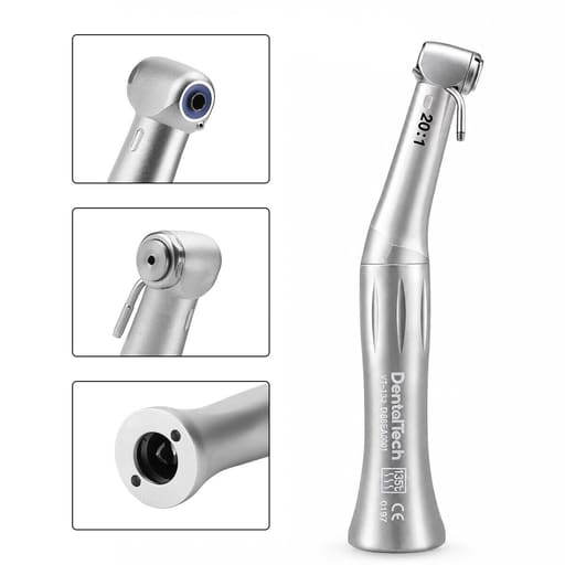 Dentaltech Dental Implant Surgical Contra Angle Handpiece 20:1