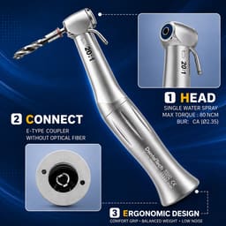 Dentaltech Dental Implant Surgical Contra Angle Handpiece 20:1 - 5
