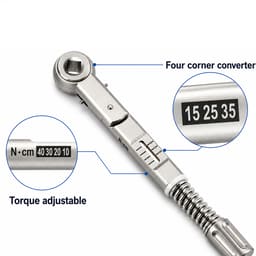 Dentaltech Dental Implant Torque Wrench- square head - 5