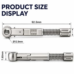 Dentaltech Dental Implant Torque Wrench- square head - 7