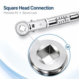 Dentaltech Dental Implant Torque Wrench- square head - 6