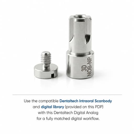 Dentaltech Digital Analog - Nobel Biocare NP Compatible